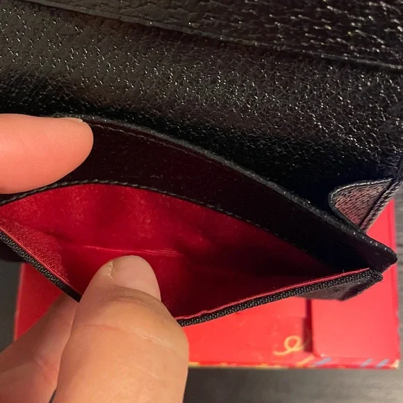 Bvlgari Logomania Canvas Card Holder.